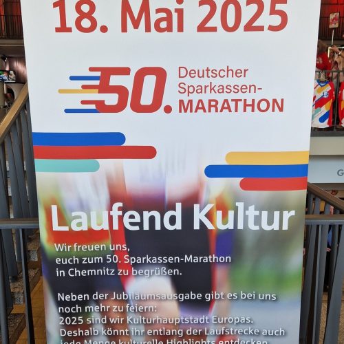 Erster Kulturhauptstadt-Marathon in Chemnitz